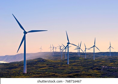 Albany Wind Farm near the town of 
 Albany , Western Australia.