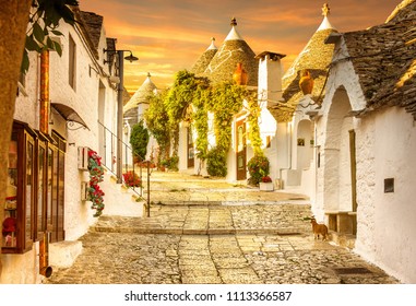 Alberobello Trulli, Puglia, Italy.