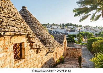 Alberobello, Trulli At Sunset, Puglia