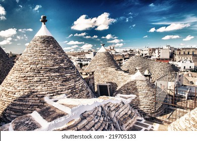 Alberobello's Trulli. Puglia. Italy