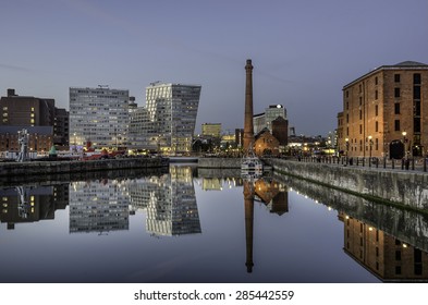 Albert Dock In Liverpool