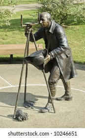 Albert Gallatin Scientific Statue