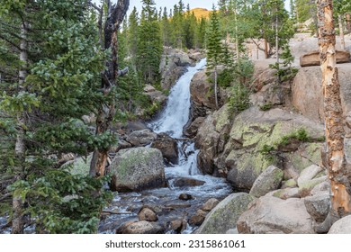 Alberta Falls Rocky Mountain National Park - Powered by Shutterstock