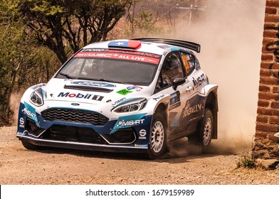 Alberto Heller (CHI) Of Team Joker Rally Team In Shakedown During The FIA World Rally Championship Mexico In León, Guanajuato, México On March 12, 2020