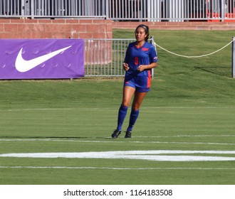 Albion Hurricanes Midfielder For The Houston Baptist University Huskies At GCU Stadium In Phoenix Arizona USA August 24,2018.