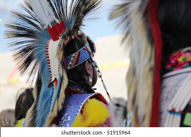 ALBUQUERQUE, NEW MEXICO-APRIL 24:  The Gathering Of Nations Is The Largest Indian Pow Wow In North America And It Was Held At The University Of New Mexico On April 24, 2010 In Albuquerque