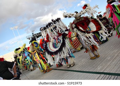 ALBUQUERQUE, NEW MEXICO-APRIL 24:  The Gathering Of Nations Is The Largest Indian Pow Wow In North America  And It Was Held At The University Of New Mexico On April 24, 2010 In Albuquerque .