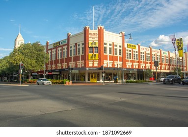 Albury, Australia - February 25, 2020 - Mate's Department Store – Site Of The Second Meeting Of The Liberal Party In Albury, New South Wales