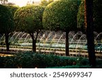 The Alcazar of Cordoba is a restrained, with magnificent gardens and patios Mudejar. Alcazar Gardens,Cordoba,Spain,Europe