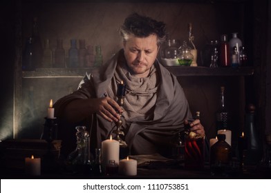 alchemist at the table