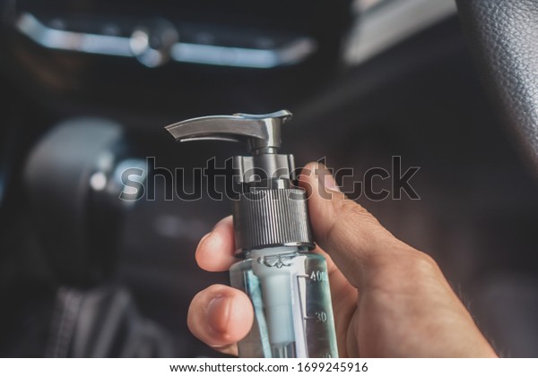 Alcohol gel hand washing and cleaning for\
Corona virus prevention in car,Alcohol\
70%