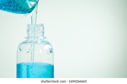 Alcohol gel refill, Pump bottle and Refill in plastic bags