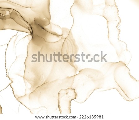 Alcohol Ink Texture. Oil Effect Ancient Design. Sea Airy  Artwork. Gold Modern Alcohol Ink Texture. Paper Colour Splatter Illustration. Gradient Grey Artistic. Light Isolated Pattern.