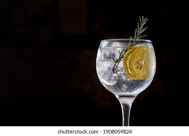 Alcoholic drink - Gin Tonica - Shutterstock ID 1908059824