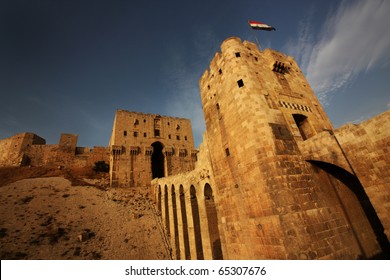Aleppo Castle in Syria