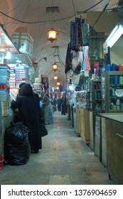 ALEPPO, SYRIA - JANUARY 2010: The Aleppo Souk