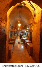 ALEPPO, SYRIA - JANUARY 2010: The Aleppo Souk