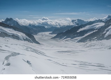Aletsch Glacier.