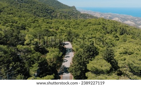 Alevkayasi Picnic Site at the Fivefingers mountains in Kyrenia, North Cyprus