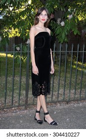 Alexa Chung Attends The Annual Serpentine Galley Summer Party At The Serpentine Gallery On July 1, 2014 In London, England.