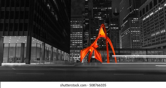 Alexander Calder Sculpture Chicago