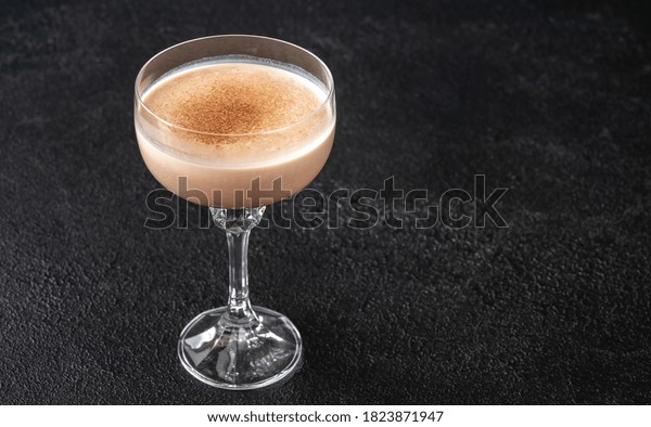 Alexander Cocktail Made Cognac Cream Creme Stock Photo 1823871947 ...