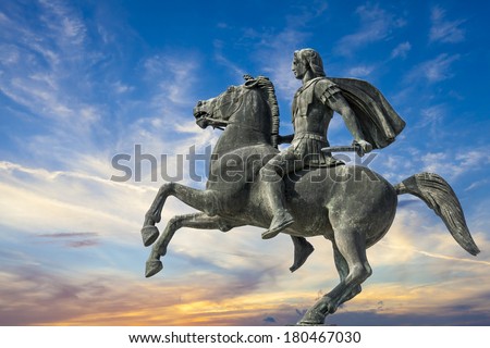 Alexander the Great ,Thessaloniki city,Greece 