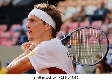 Alexander Zverev Tennis Player Of Germany At Davis Cup Qualifiers Versus Brazil At The Olympic Park - Rio De Janeiro, Brazil 03.04.2022