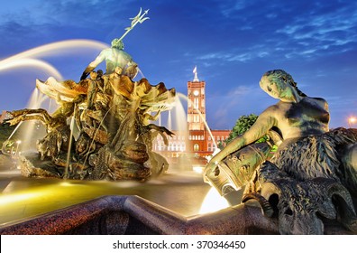 Alexanderplatz With Rotes Rathaus, Berlin