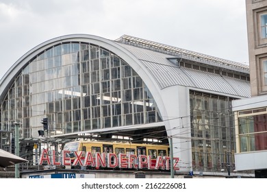 Alexanderplatz Train Station In Berlin