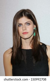 Alexandra Daddario At The 12th Annual InStyle Summer Soiree, Mondrian, West Hollywood, CA 08-14-13