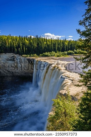 Alexandra Falls on the Hay River in Canada's Northwest Territories