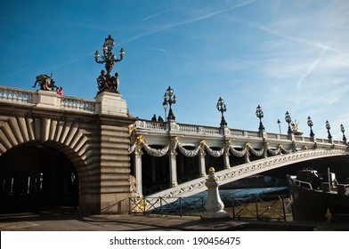 Alexandre III Bridge in Paris