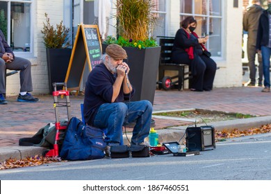 Alexandria Va Usa 11282020 White Bearded Stock Photo 1867460551