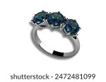 Alexandrite Rings - Alexandrite, a rare and expensive gemstone from Russia, Brazil, and Sri Lanka, is known for its captivating hues and association with balance and harmony.