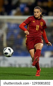 Alexia Putellas (Barcelona) Of Spain During The Friendly Match Between Spain And USA At Rico Perez Stadium In Alicante, Spain On January 22 2019. 