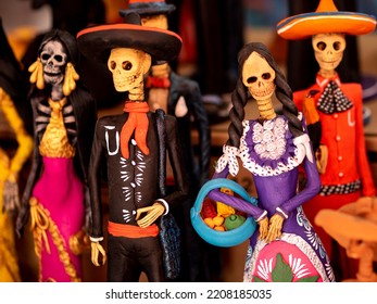 Alfeniques Catrinas Day Dead Traditions Mexico Stock Photo 2208185035 ...