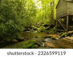 Alfred Reagan Tub Mill near Gatlinburg in the Great Smoky Mountains National Park