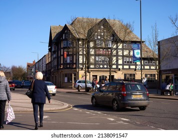 Alfreton, Derbyshire, UK 03 19 2022 Large Town Pub Building