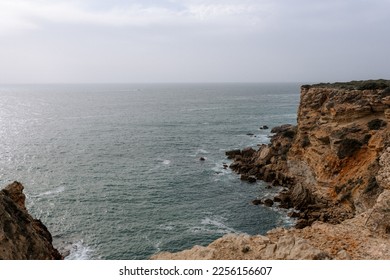 Algarve Portugal, Lagos, Bordeira, Cliff, Ocean  - Powered by Shutterstock