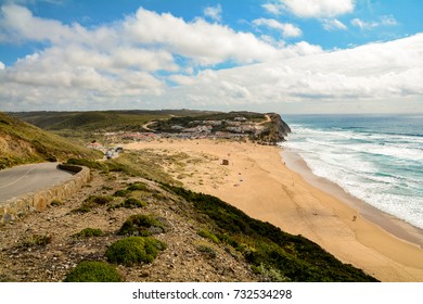 Algarve: Surfer beach Praia Monte Clerigo near Aljezur, Costa Vicentina, Portugal Europe