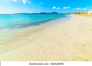 Alghero Lido On A Clear Day, Italy