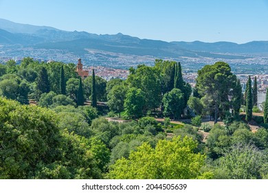 Alhambra forest in Granada, Spain