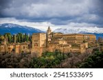 The Alhambra palace in Granada, Andalusia, Spain