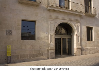 ALICANTE, SPAIN - 15 October, 2019:  Museum Of Contemporary Art Of Alicante (MACA)