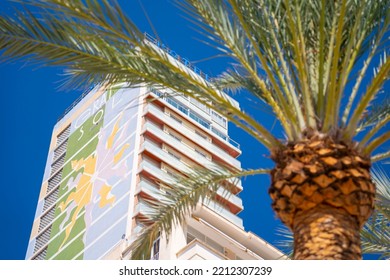 Alicante, Spain - September 15, 2022: Hotel Alicante Gran Sol Affiliated By Meliá.