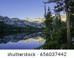 Alice lake, Sawtooth mountain range near Stanley Idaho