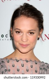 Alicia Vikander At The 