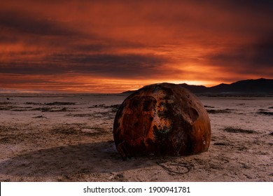 Alien Ball Near The Spiral Jetty