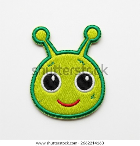 Alien Patch on a white background
